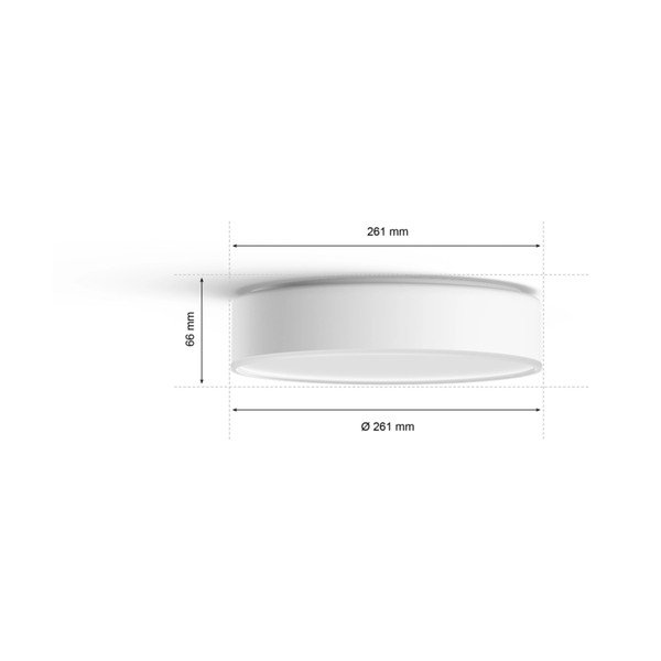 Išmanus lubinis šviestuvas LED 10 W Enrave – Philips Hue-image-2