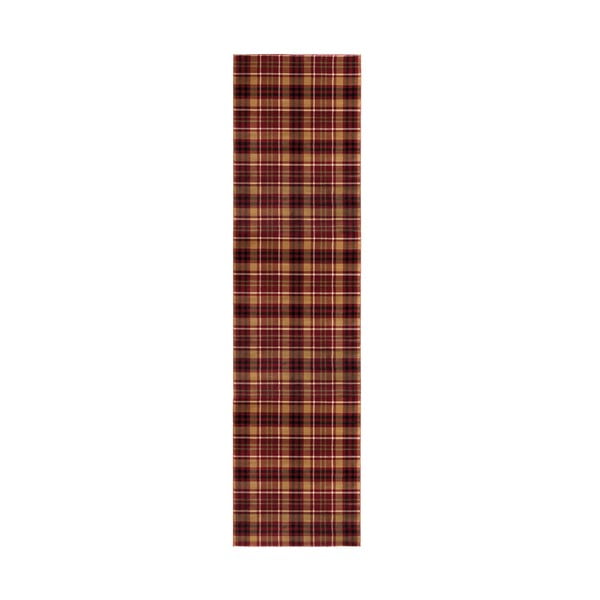 Raudonas kilimas Flair Rugs Highland, 60 x 230 cm
