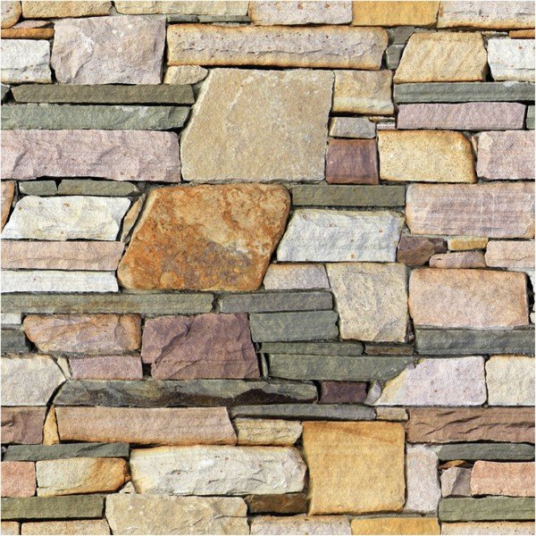 Dekoratyvinis sieninis lipdukas Ambiance Esterel Stone, 40 x 40 cm-image-2
