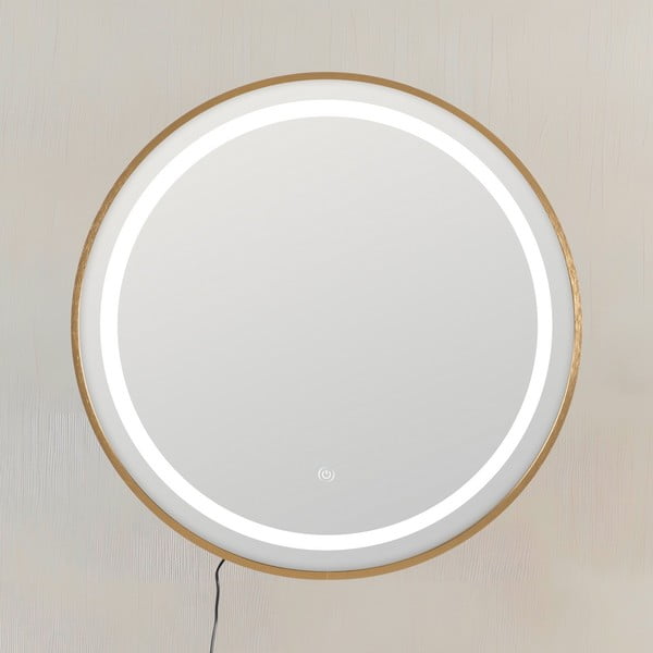 Sieninis veidrodis su apšvietimu 60x60 cm – Ixia-image-1