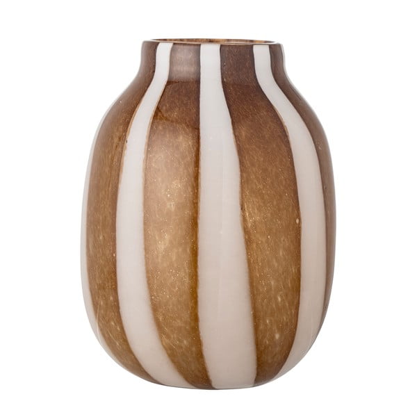 Vaza rudos spalvos iš stiklo Mayah – Bloomingville