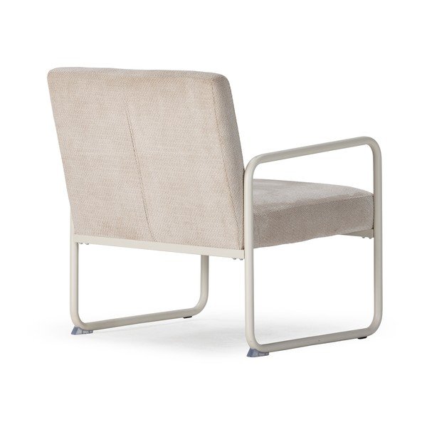 Smėlio spalvos iš šenilinio audinio krėslas Vince – MOME-image-4