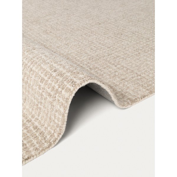 Smėlio spalvos iš vilnos kilimas 80x150 cm Eloise – Hanse Home-image-4
