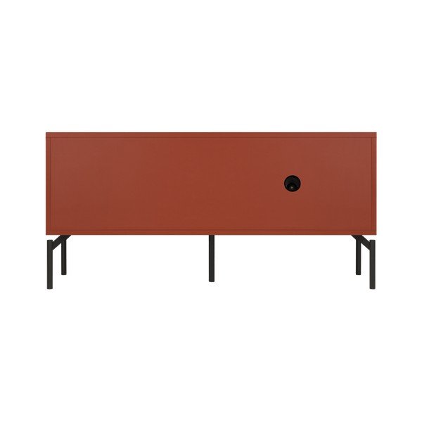 Terakotos spalvos TV spintelė 116x55x42 cm Met Mini – noo.ma-image-3
