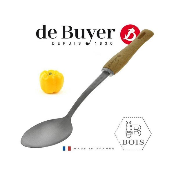 Nerūdijančio plieno šaukštas de Buyer B Bois-image-2