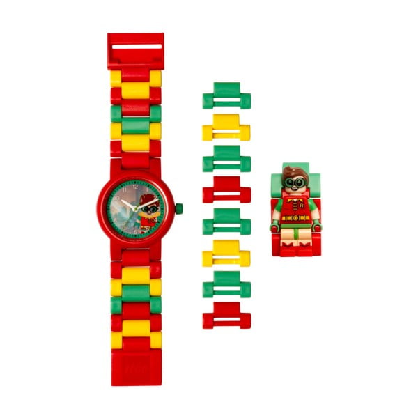 Vaikų laikrodis su LEGO® Batmano filmo Robino figūrėle