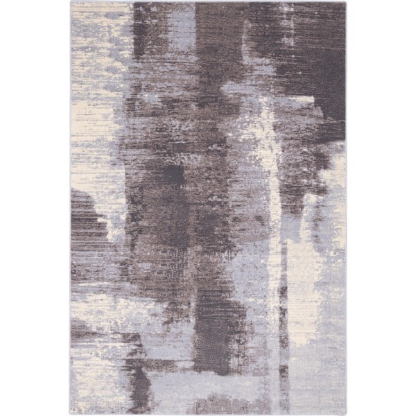 Kilimas iš vilnos pilkos spalvos 133x180 cm Mist – Agnella