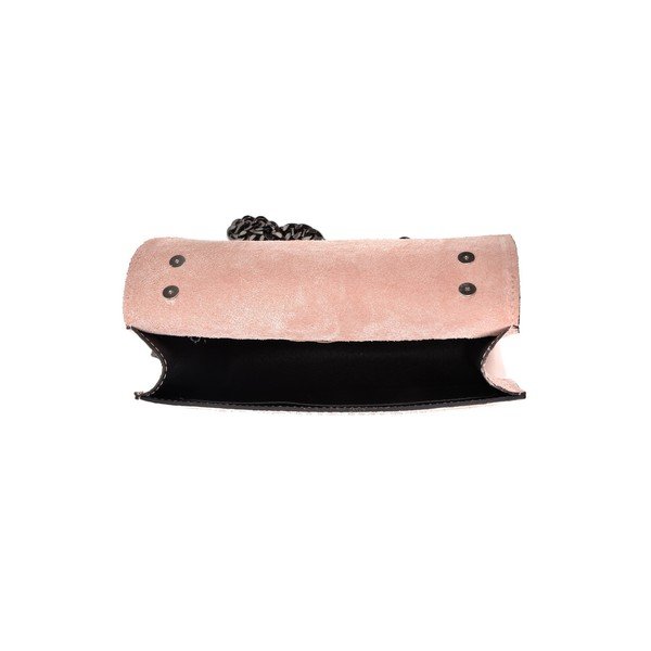 Rožinės odos rankinė Renata Corsi Fiona-image-3