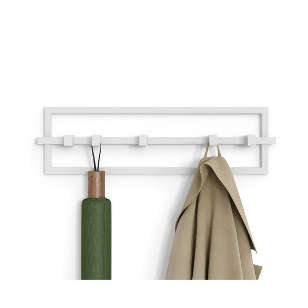 Balta metalinė sieninė pakaba Cubiko - Umbra-image-4