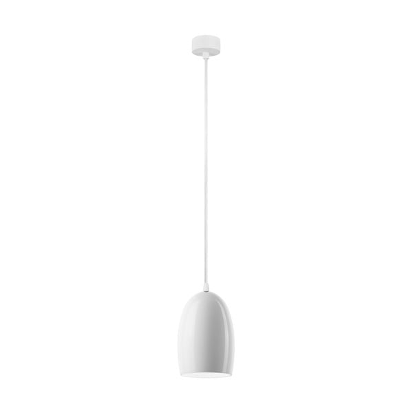 Baltas pakabinamas šviestuvas Sotto Luce Ume S Glossy, ⌀ 14 cm