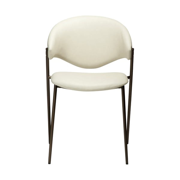 Dramblio kaulo spalvos iš dirbtinės odos valgomojo kėdė Zone – DAN-FORM Denmark-image-1