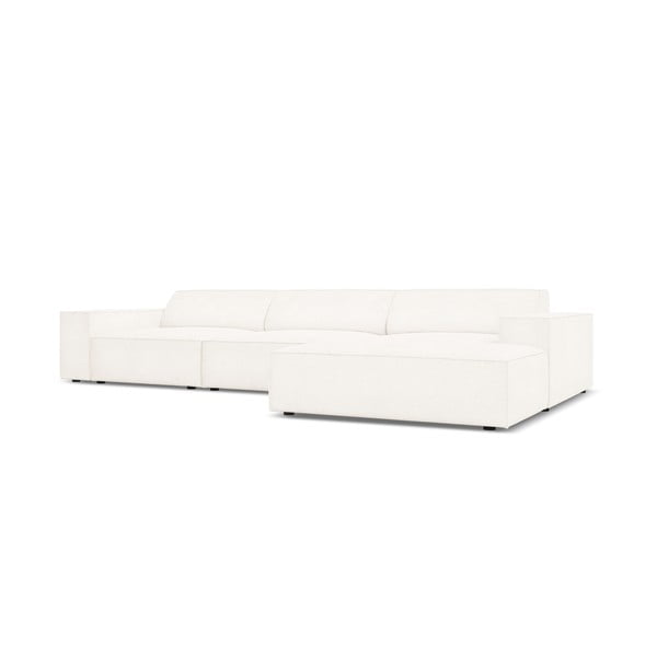 Smėlio spalvos kampinė sofa (dešinysis kampas) Jodie - Micadoni Home-image-4