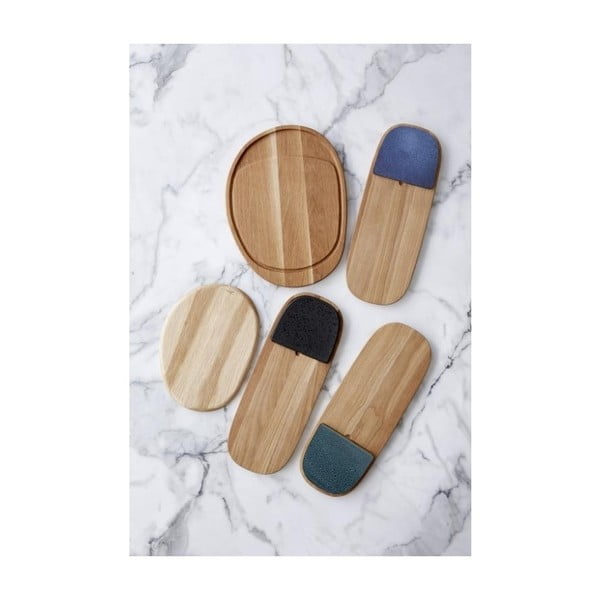 Ąžuolinė pjaustymo lenta Bitz Quercus, 45 x 33,5 cm-image-1