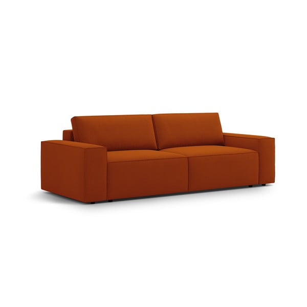 Sulankstoma sofa raudonos plytų spalvos 247 cm Jodie – Micadoni Home-image-2