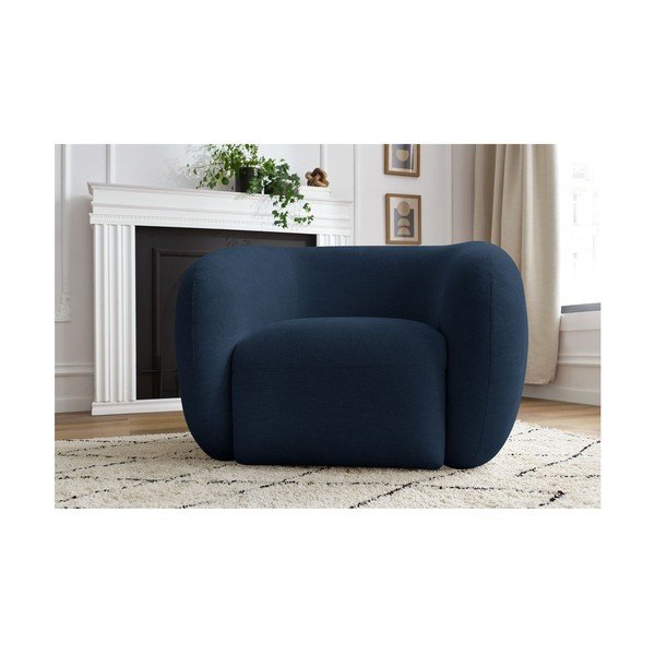 Krėslas tamsiai mėlynos spalvos Celine – Bobochic Paris-image-1
