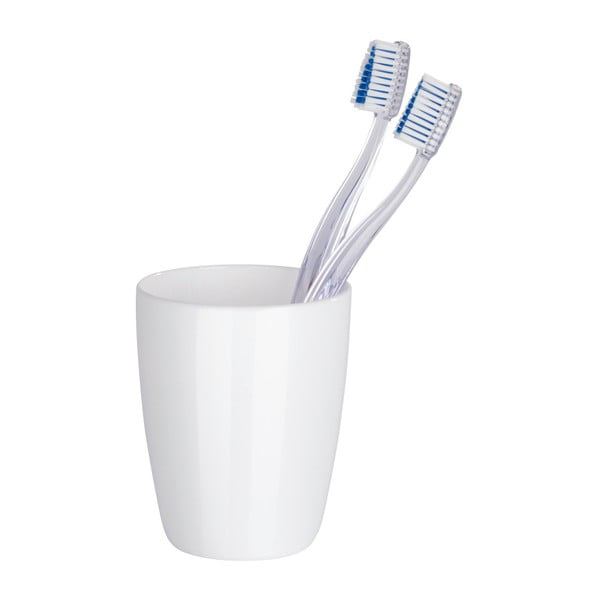 Baltas dantų šepetėlio puodelis "Wenko Cocktail