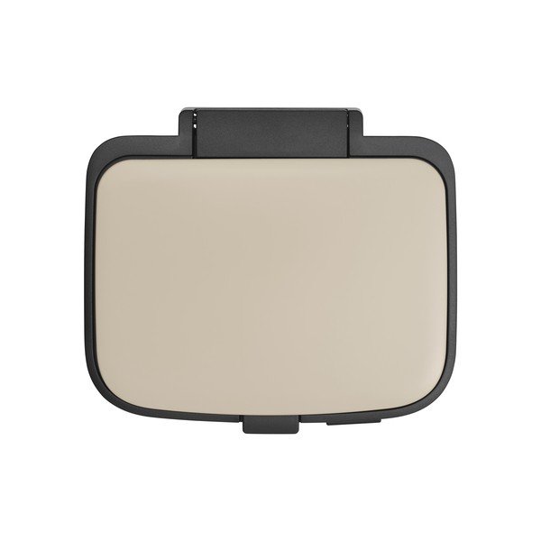 Smėlio spalvos šiukšliadėžė iš plieno su pedalu 4 l Bo – Brabantia-image-4