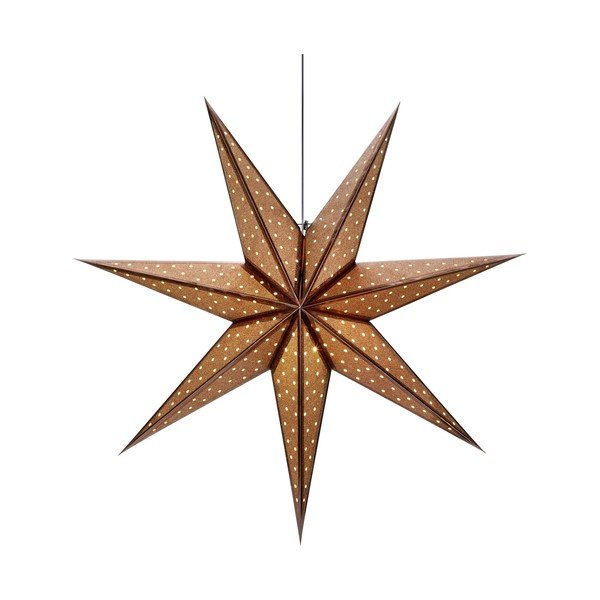 Ruda kalėdinė pakabinama dekoracija Markslöjd Glitter, ilgis 75 cm