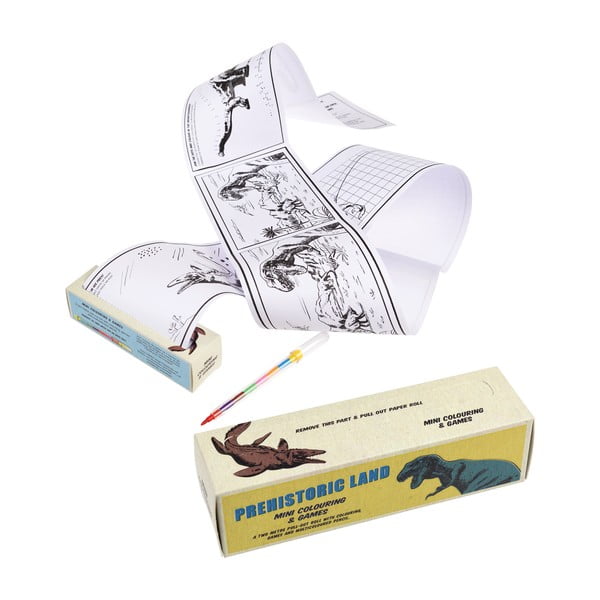 Spalvinimo ir dėlionių rinkinys vaikams Rex London Prehistoric Land-image-3