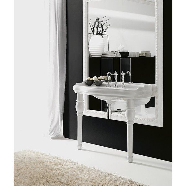 Iš keramikos koja baldams baltos spalvos Retro – Sapho-image-1