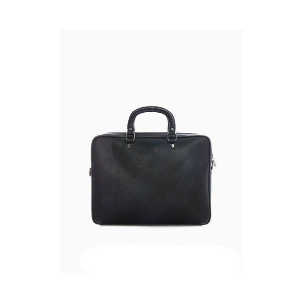 Juoda unisex odinė Sofia Cardoni Plurra rankinė-image-1