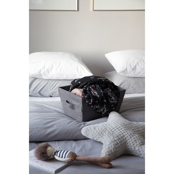 Pilkas krepšelis Bigso Box of Sweden Tap, 26 x 19 cm-image-1