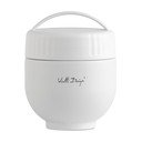 Baltos spalvos iš nerūdijančio plieno maistui termosas 680 ml Fuori – Vialli Design