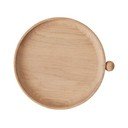Iš medienos padėklas ø 20 cm Inka – OYOY Living Design