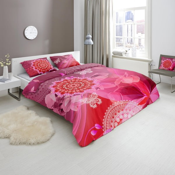 Medvilninio satino patalynė HIP Myrna, 200 x 200 cm-image-1