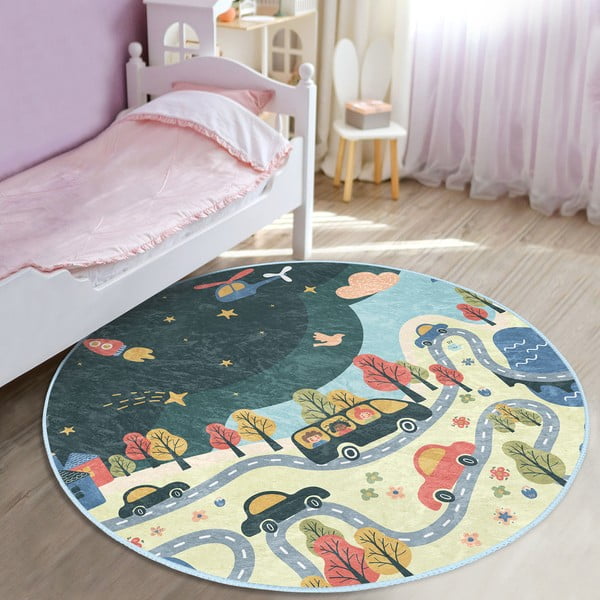 Vaikiškas kilimas ø 120 cm Comfort – Mila Home-image-3