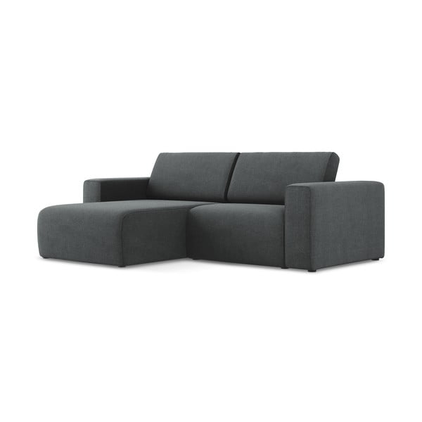 Pilkos spalvos kampinė sofa (su kairiuoju kampu) Kalea – Makamii-image-2