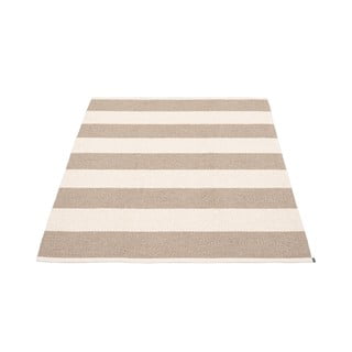 Smėlio spalvos/kreminės spalvos lauko ir vidaus kilimas 140x180 cm Bob Mud Vanilla – Pappelina
