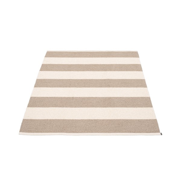 Smėlio spalvos/kreminės spalvos lauko ir vidaus kilimas 140x180 cm Bob Mud Vanilla – Pappelina