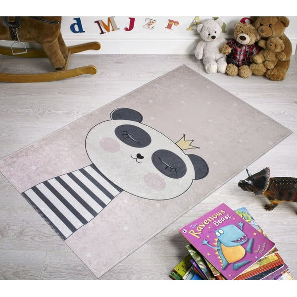 Vaikiškas kilimas šviesiai rožinės spalvos 120x180 cm Princess Panda – Vitaus-image-1