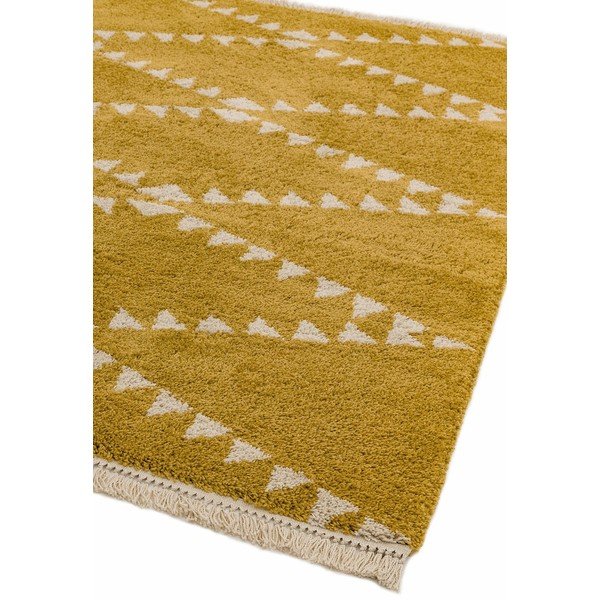 Kilimas garstyčių spalvos 200x290 cm Rocco – Asiatic Carpets-image-3