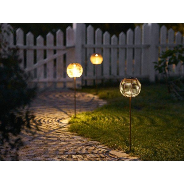 Lauko šviestuvas LED įstatomas į žemę saulės baterijos ø 17 cm Carlisle – House Nordic-image-1