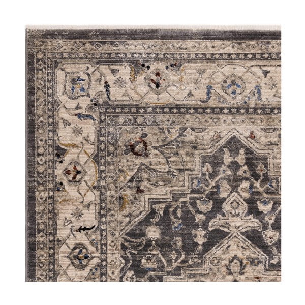 Kilimas antracito spalvos 200x290 cm Sovereign – Asiatic Carpets-image-4