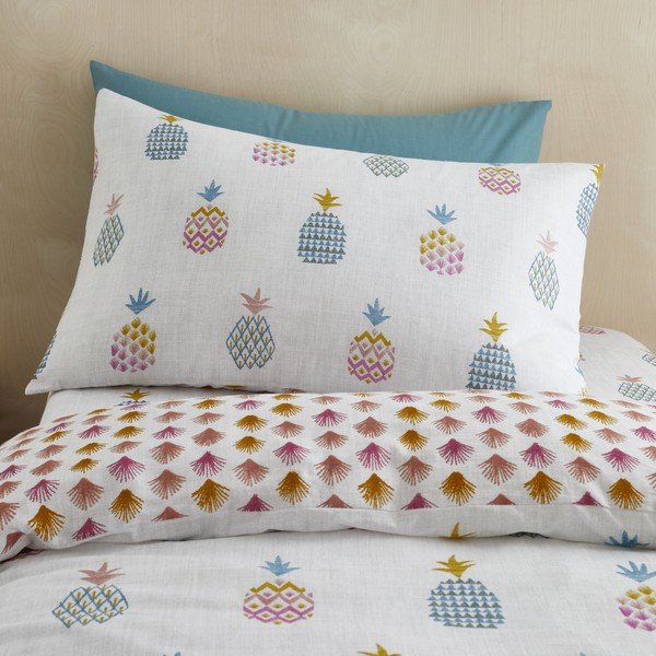 Medvilninė kūdikių patalynė 200x135 cm Ananas - Pineapple Elephant-image-2