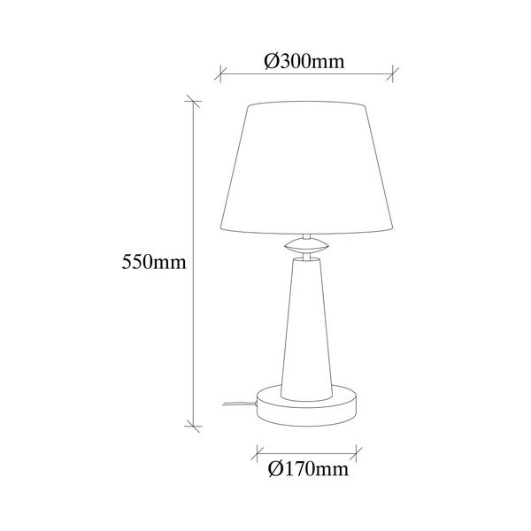 Metalinis stalinis aukso spalvos šviestuvas Opviq lights Samuel-image-1