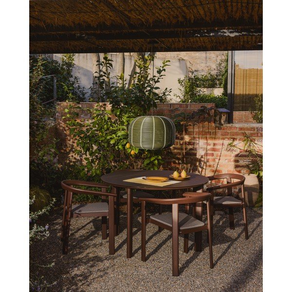 Rudos spalvos sodo kėdė Erice – Kave Home-image-1