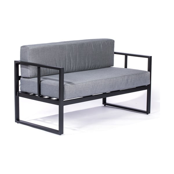 Grafito pilkos spalvos dvivietė sodo sofa Bonami Selection Bellisima-image-2