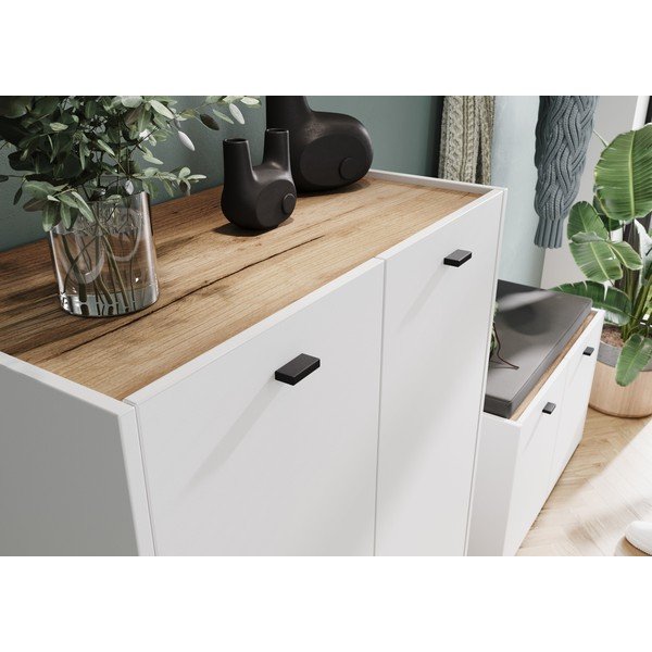 Koridoriaus baldas baltos spalvos/natūralios spalvos Lucena – Germania-image-4