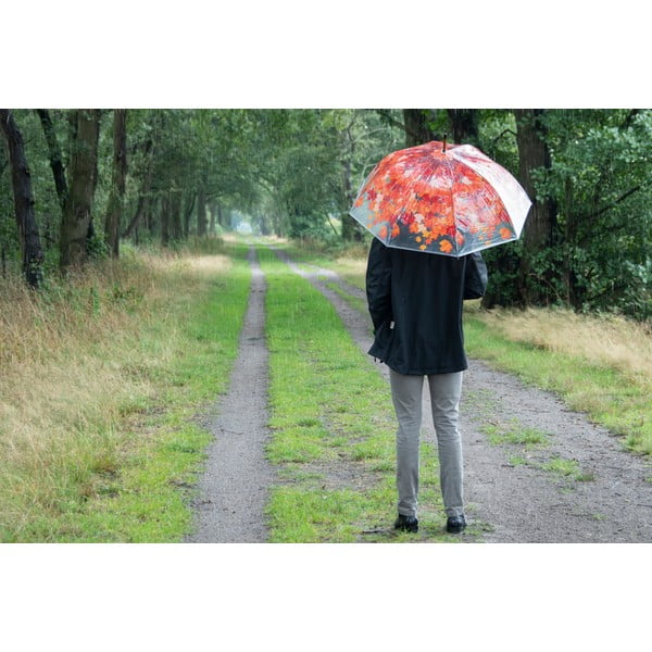 Skaidrus skėtis Esschert Design Ambiance Birdcage Fall Leaves, ⌀ 93 cm-image-3