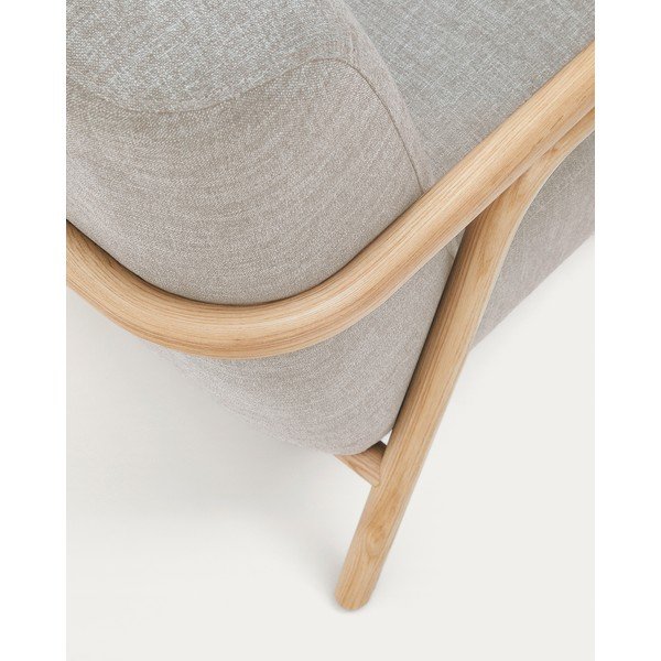 Smėlio spalvos krėslas Sylo – Kave Home-image-4