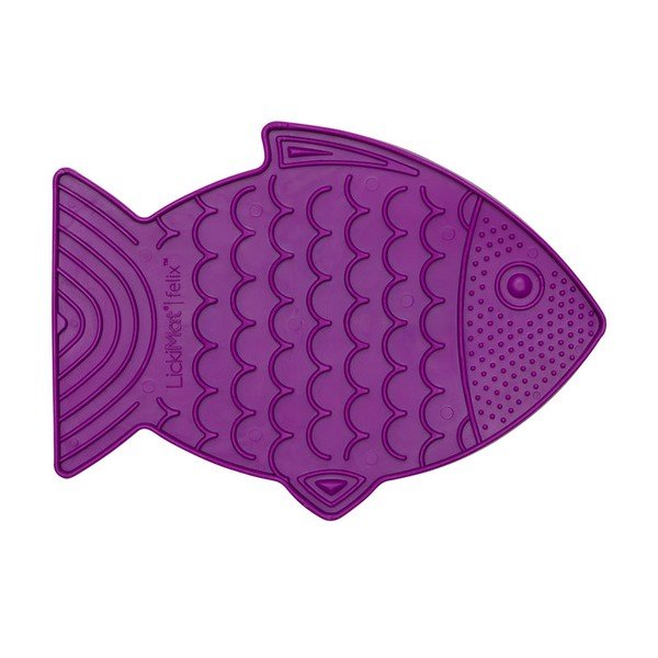 Kačių laižymo pagalvėlė Felix Purple - LickiMat-image-1