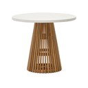 Apvalios formos sodo valgomojo stalas ø 90 cm Alcaufar – Kave Home