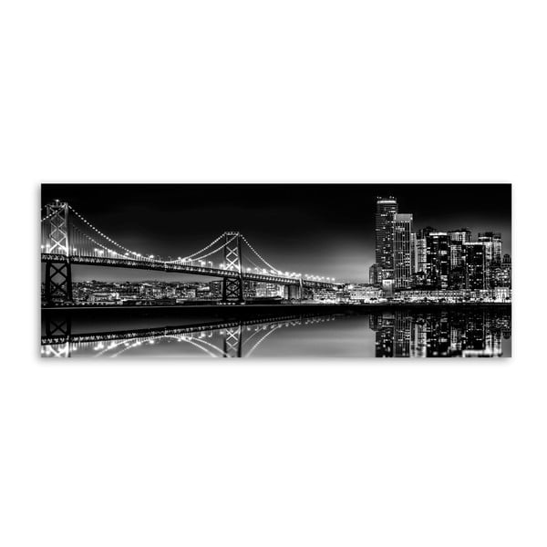 Vaizdas Styler drobė Silver Bridge, 60 x 150 cm