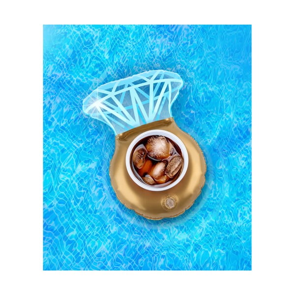 3 pripučiamų Big Mouth Inc. formos gėrimų žiedų rinkinys.-image-1