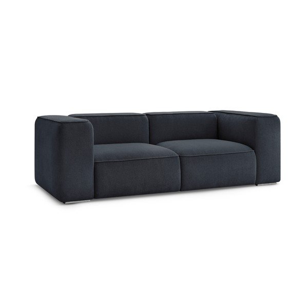 Sofa tamsiai mėlynos spalvos 255 cm Zephyr – Bobochic Paris-image-3