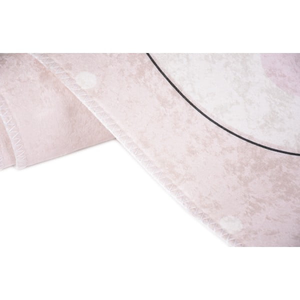 Vaikiškas kilimas šviesiai rožinės spalvos 120x180 cm Princess Panda – Vitaus-image-2